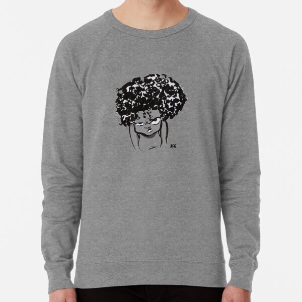 Annoyed Little Girl Lightweight Sweatshirt