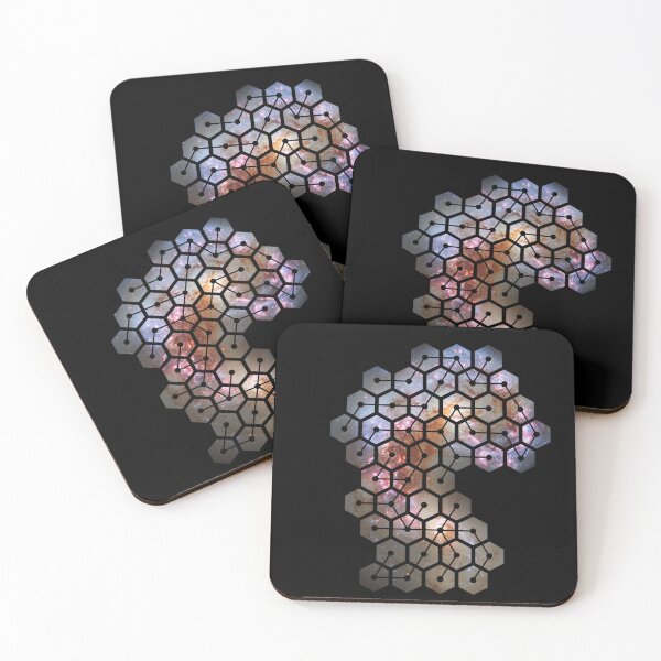 Item preview, Hexagon Network of Nebula Galaxy Cluster designed and sold by ComputeUnit.