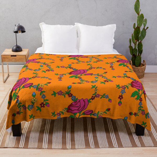 Item preview, Beatiful Rose on Tangelo Color designed and sold by BuBuchi.
