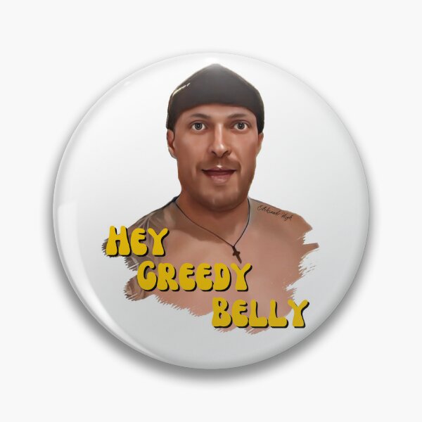 Item preview, Hey Greedy Belly designed and sold by DrawingAndText.