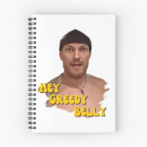Item preview, Hey Greedy Belly designed and sold by DrawingAndText.