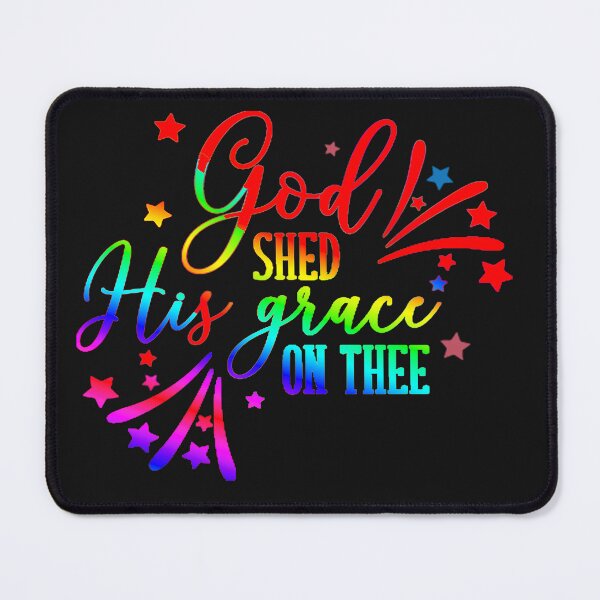 Item preview, typography god shed his grace designed and sold by Unique010.