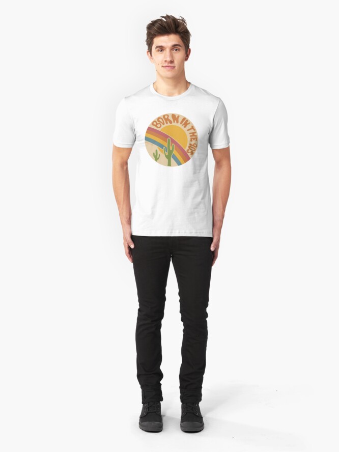 Alternate view of Born in the 90s Slim Fit T-Shirt