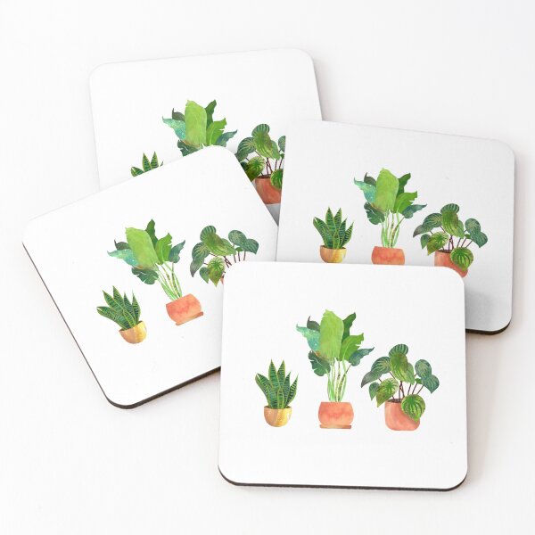 Item preview, Set of Watercolor Plants designed and sold by Colorcore.