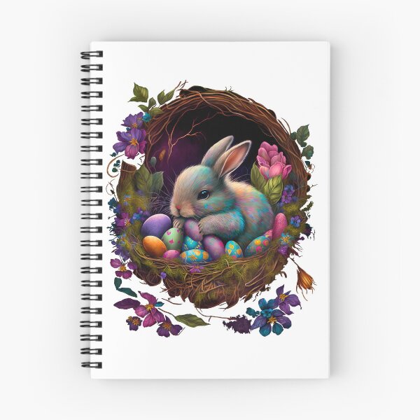 Item preview, Magical Easter Bunny: Enchanting Eggs in a Fantasy Basket designed and sold by ShowMePrints.