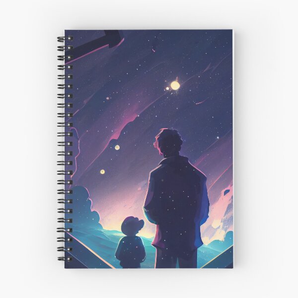 Item preview, Father and Child Stargazing Design designed and sold by DafGole.