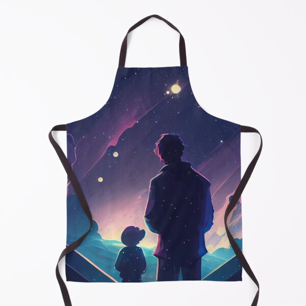 Item preview, Father and Child Stargazing Design designed and sold by DafGole.