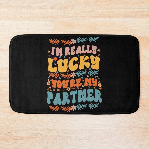 Item preview, I'm Really Lucky That You're My Parent Cool Groovy Style Gift For Parent designed and sold by YAHIA-14.