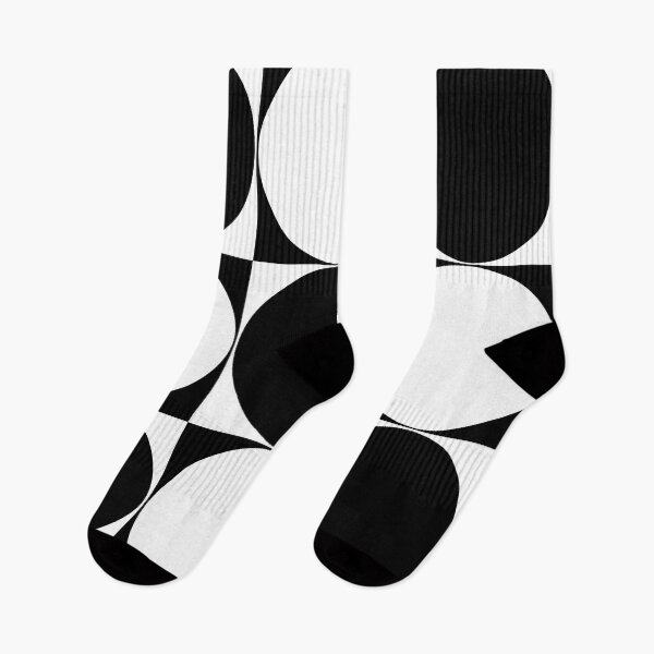 Item preview, 60's Retro Big Dots in Black and White designed and sold by MellowCat.