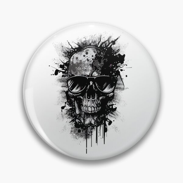 Item preview, Skull, Paint & Sunglasses designed and sold by MrBadDream.