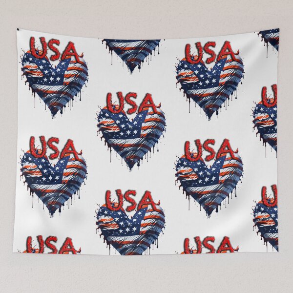 Item preview, love USA  designed and sold by Vvisions.