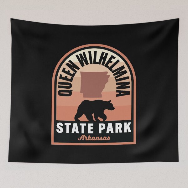 Item preview, Queen Wilhelmina State Park AR Bear designed and sold by HalpinDesign.