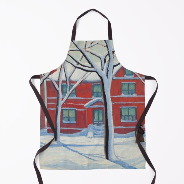Item preview, House in the Ward, Winter, City Painting No. 1 by Lawren Harris designed and sold by TheRedVineyard.