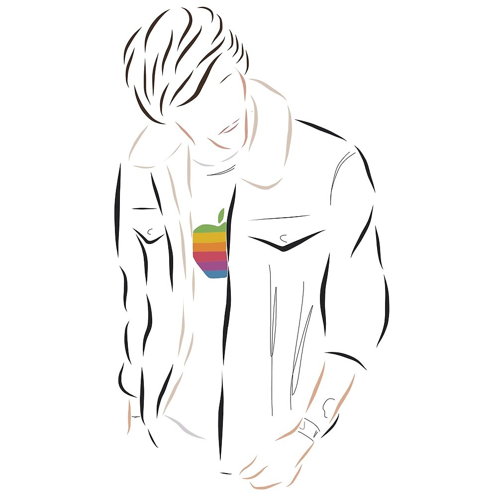 louis tomlinson apple shirt