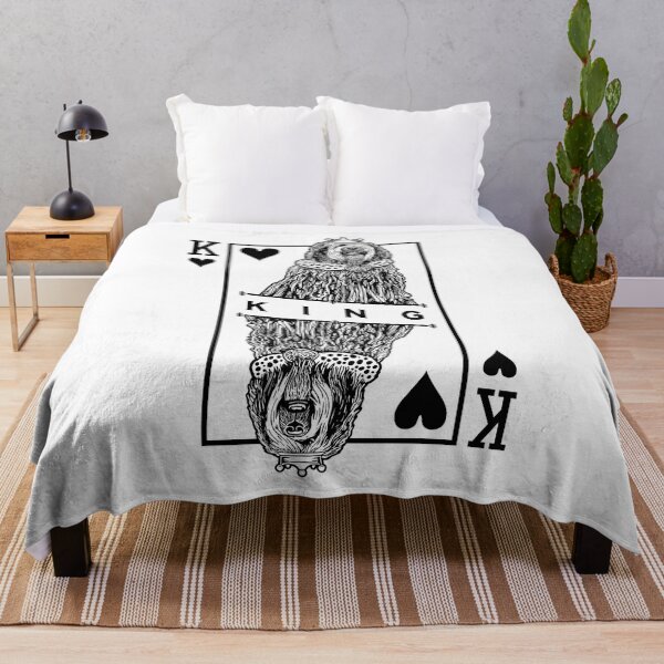 Item preview, Bergamasco Sheepdog King Of Hearts Funny Dog Lover Pop Art designed and sold by GrandeDuc.