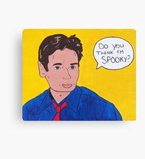 Spooky Mulder Canvas Print