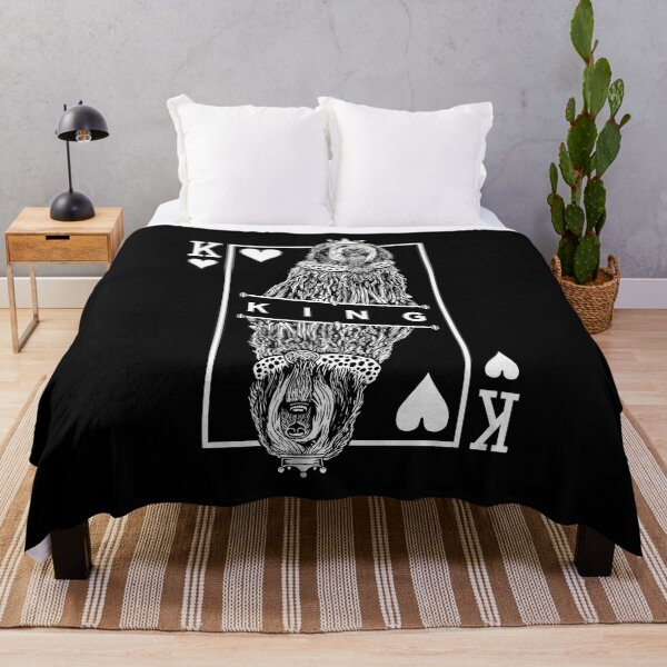 Item preview, Bergamasco Sheepdog King Of Hearts Funny Dog Lover Pop Art designed and sold by GrandeDuc.