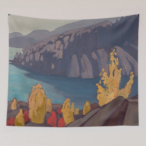 Item preview, Entrance, Coldwell Bay, Lake Superior by Lawren Harris designed and sold by TheRedVineyard.