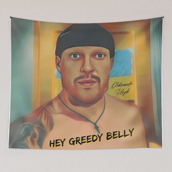 Item preview, Hey Greedy Belly 2 designed and sold by DrawingAndText.