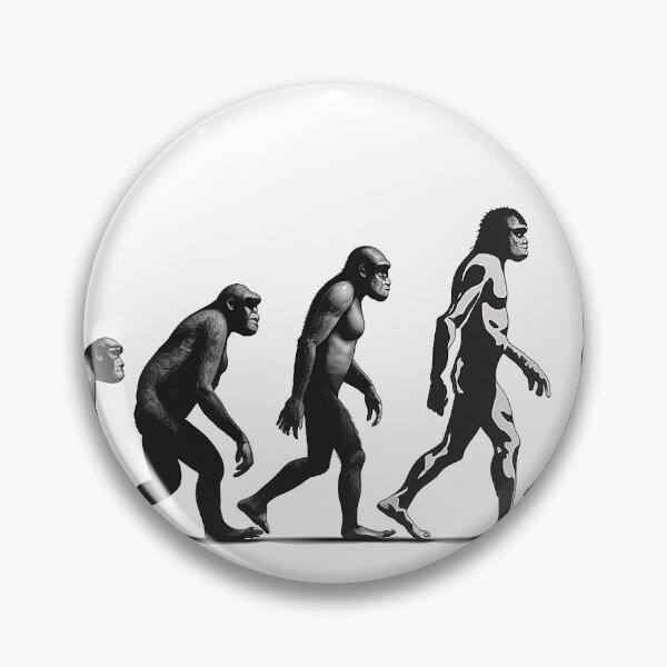 Item preview, evolution of apes designed and sold by Ladidia.