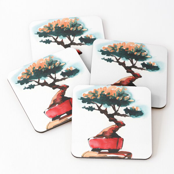 Item preview, Bonsai tree drawing artwork designed and sold by brandway.