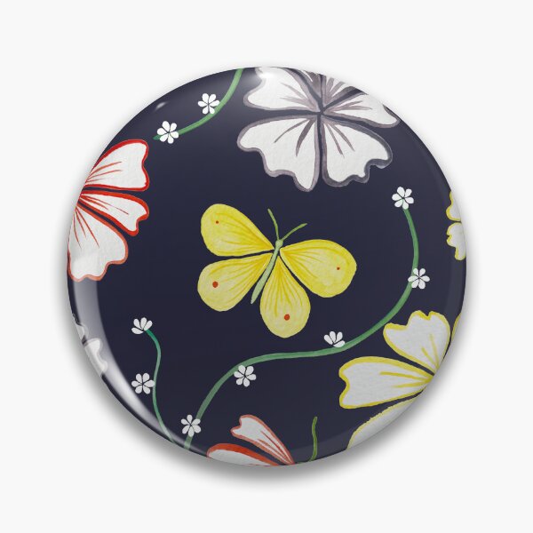 Item preview, Spring Bloom - navy designed and sold by KitanaiKid.