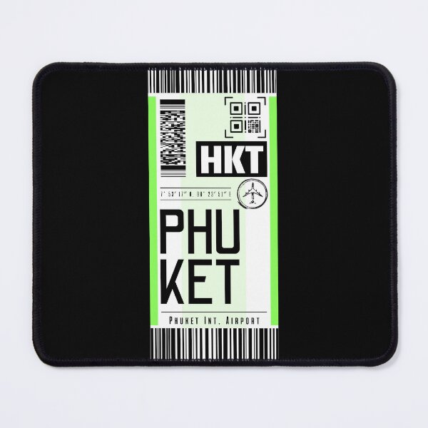Item preview, PHUKET (HKT) classic luggage tag designed and sold by LeddsoDello.