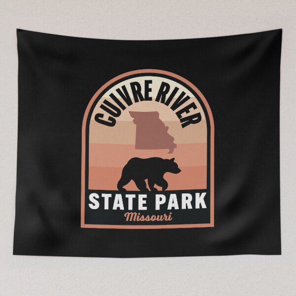 Aperçu de l'œuvre Cuivre River State Park MO Bear créée et vendue par HalpinDesign.