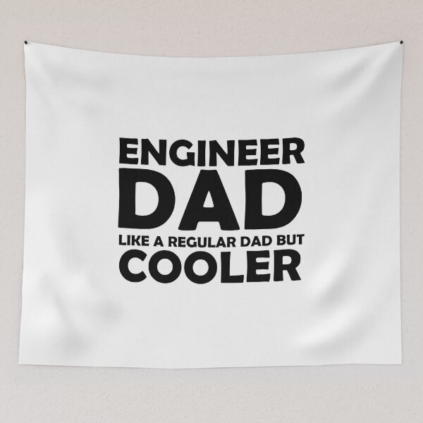 Item preview, ENGINEER DAD LIKE A REGULAR DAD BUT COOLER . GIFT FOR DAD AND HUSBAND designed and sold by EditorArt.