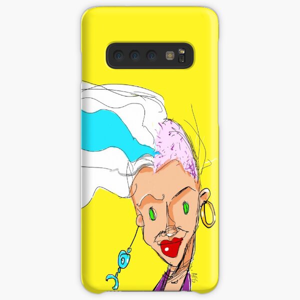 Shaved Head Girl Samsung Galaxy Snap Case