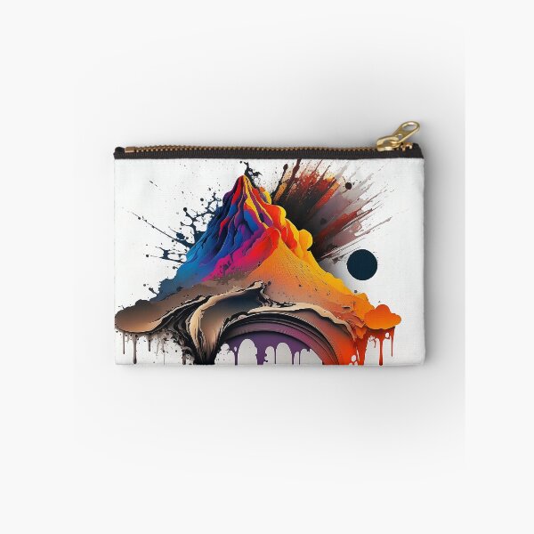 Item preview, Colorful Abstract Volcano Logo on White Background designed and sold by EnzoZs.