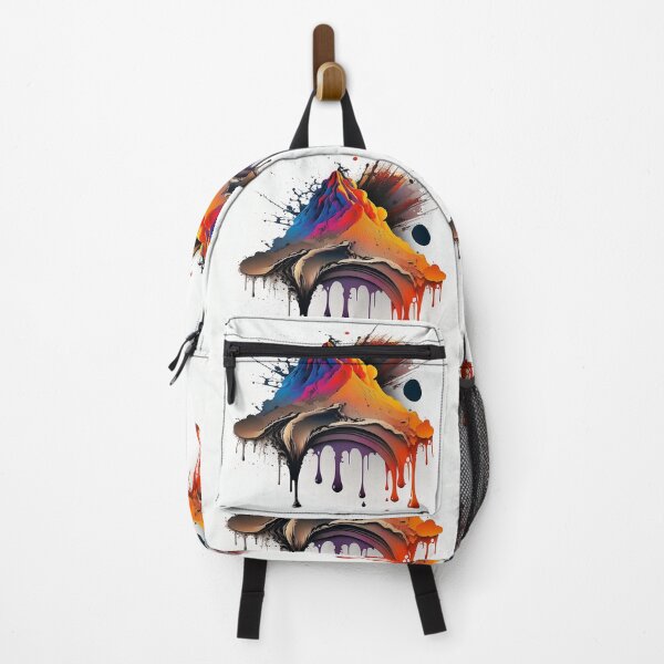 Item preview, Colorful Abstract Volcano Logo on White Background designed and sold by EnzoZs.