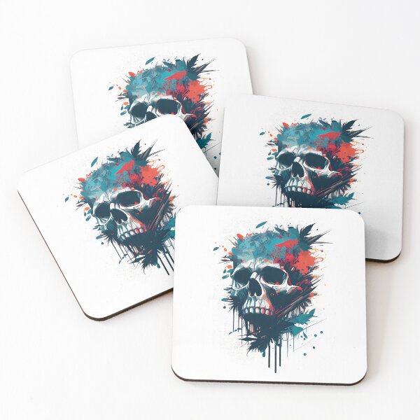 Item preview, Colorful Modern Safari Skull Design designed and sold by MrBadDream.