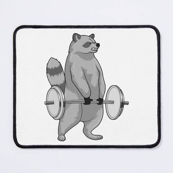 Item preview, Racoon Bodybuilding Dumbbell designed and sold by Snabdesign84.