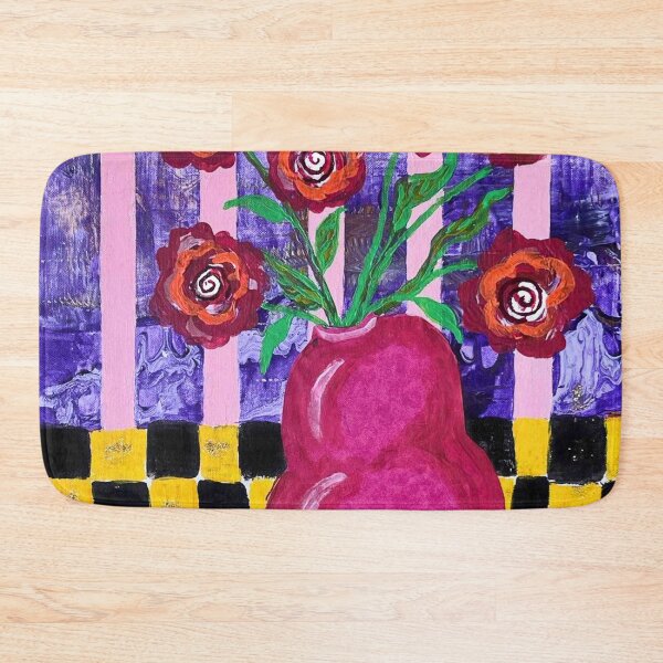 Artikelvorschau, Acrylic Painting Experimental Flowers entworfen und verkauft von Sharon Schwalbe.