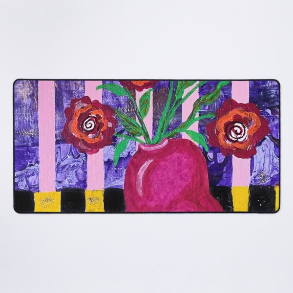 Artikelvorschau, Acrylic Painting Experimental Flowers entworfen und verkauft von Sharon Schwalbe.