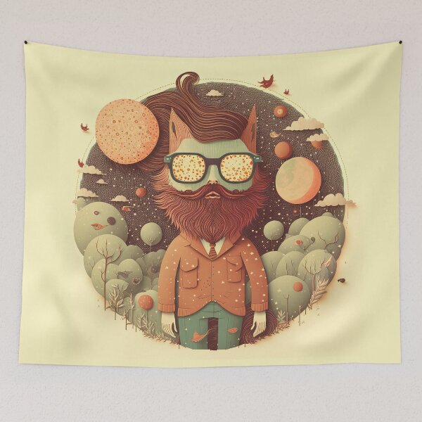 Item preview, Foxy Hipster designed and sold by Garbonzo00.