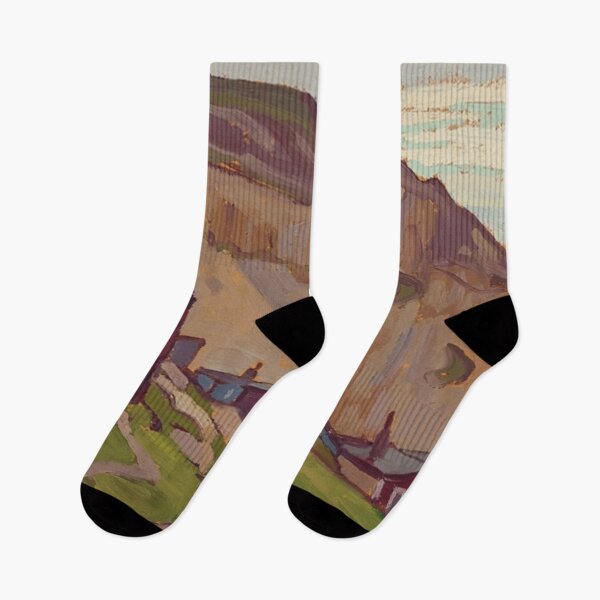Item preview, At St. John's, Newfoundland by Lawren Harris designed and sold by TheRedVineyard.
