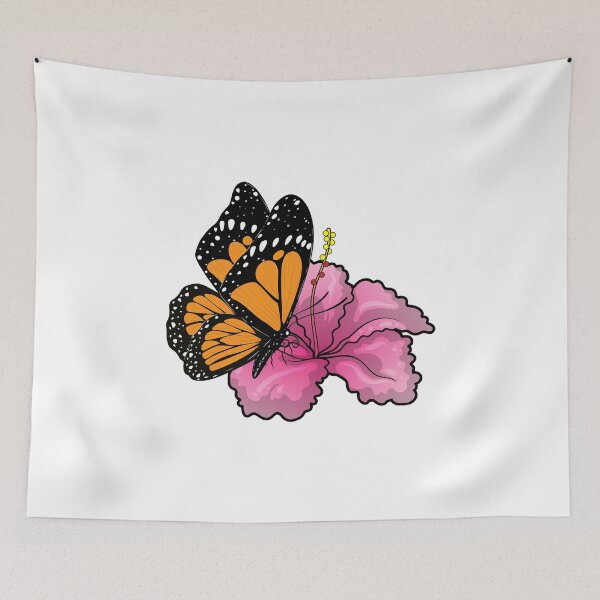 Item preview, Butterfly Hibiscus Flower designed and sold by Snabdesign84.