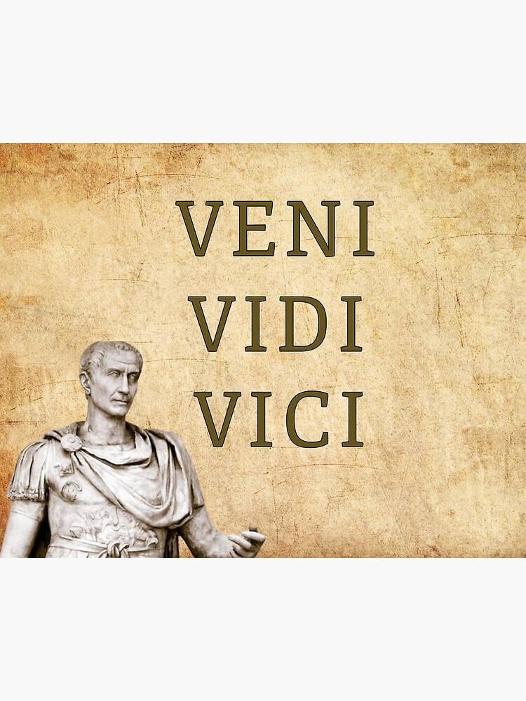 VENI VIDI VICI ROMAN EMPIRE | Art Board Print