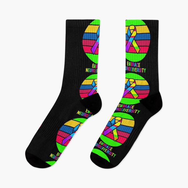 Item preview, Embrace Neurodiversity Awareness designed and sold by Color-Sparkle.