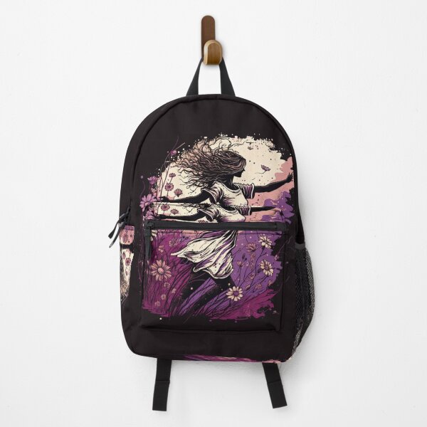 Item preview, The woman is playing in a garden full of daisies designed and sold by Fahmi Muhamad Naser.