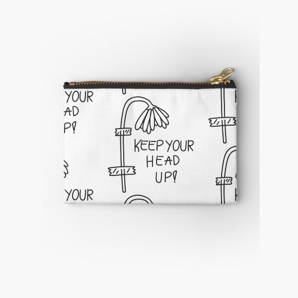 Item preview, Cute tapeflower keep your head up quote design designed and sold by moonbean-art.