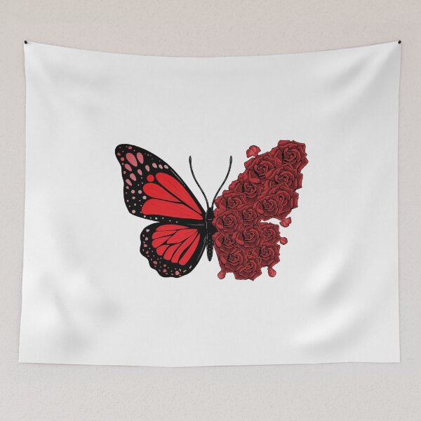 Item preview, Butterfly Roses Flower designed and sold by Snabdesign84.
