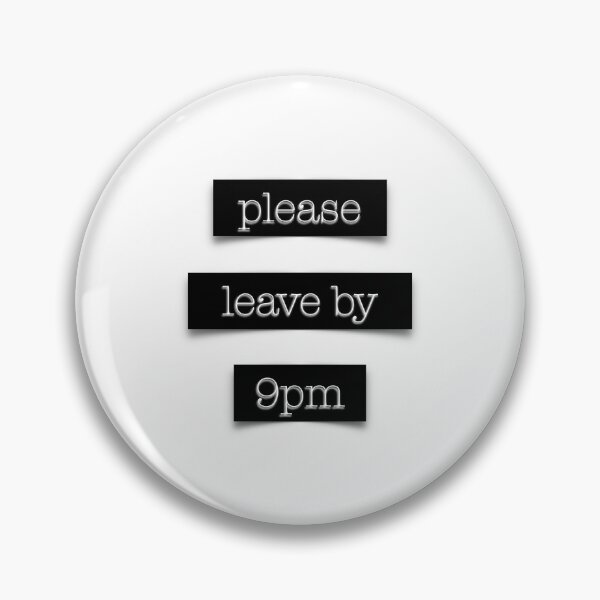 Item preview, Por favor, salga a las 9 p.m. designed and sold by Adam Regester.