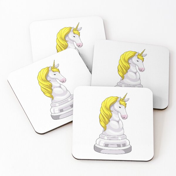 Item preview, Chess piece Knight Unicorn Chess designed and sold by Snabdesign84.