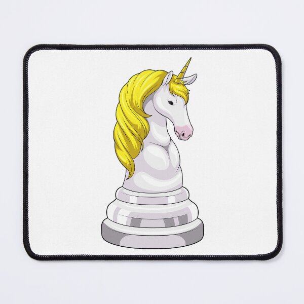 Item preview, Chess piece Knight Unicorn Chess designed and sold by Snabdesign84.
