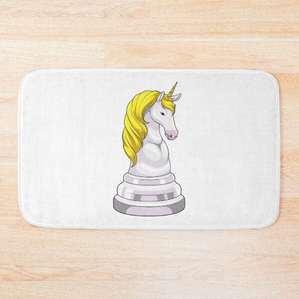 Item preview, Chess piece Knight Unicorn Chess designed and sold by Snabdesign84.