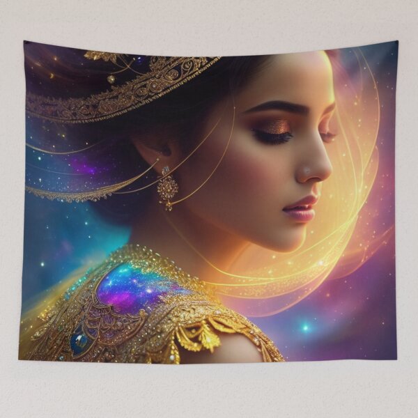 Item preview, Cosmic Beauty #51 - Cosmic Beauty with Cosmic Brown Hair - Part of the 4th Cosmic Beauty Collection designed and sold by DoubleExposures.