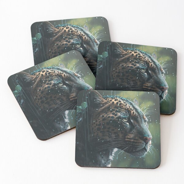 Item preview, Jaguar in a rainy Amazone forest designed and sold by RK - Shop.